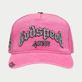 GODSPEED GS Forever Trucker Hat Fuchsia Washed