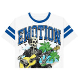 Mixed Emotions "Guitar" Cropped Tee