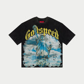Godspeed Chrome Liberty T-Shirt Black Wash