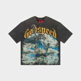 Godspeed Chrome Liberty T-Shirt Grey Wash