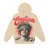 Mixed Emotions 'Blinded' Cream Hoodie