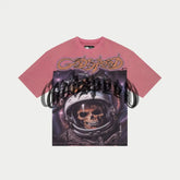 Godspeed Space Traveler T-Shirt Pink
