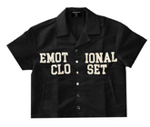 Mixed Emotions Black “Backyard” Nylon shirt
