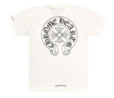 Chrome Hearts Horseshoe Logo White S/S