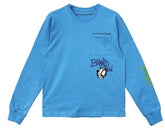 Chrome Hearts Matty Boy Brain New L/S Tee Blue