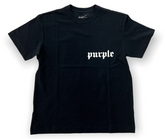 Purple Brand Gothic Jumbo Black Tee