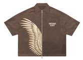 Mixed Emotions Brown “Wings” Shirt