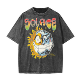 Solace I Believe In Grey Wash Tee