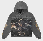Godspeed Steel Sharpens Steel Hoodie (Grey Wash)