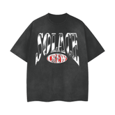 Solace Crew Grey Wash Tee