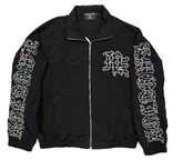Mixed Emotion 'ME' Rhinestone Nylon Jacket