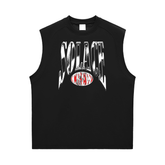 Solace Crew Black Sleeveless Tee