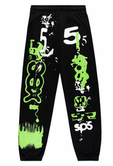 Sp5der X-Ray Sweatpant Black/Green