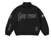 Supreme Old English Track Jacket Black/White