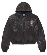 VALE Black Cluster Zip Up