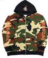 Chrome Hearts Matty Boy Sadistic Camo Chomper Thermal Zip Pre-Owned