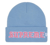 New Era® Old English Beanie Blue