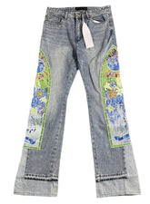 Who Decides War Cowboy Embroidered Denim Pre-Owned
