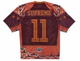 Supreme Stars Football Jersey Orange