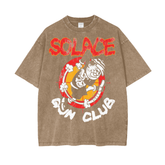 Solace Gun Club Brown Tee