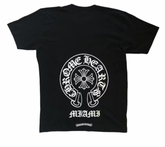 Chrome Hearts Miami Horseshoe Logo Black S/S