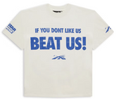 Hellstar Beat Us! Tee White/Blue
