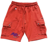 Chrome Hearts Matty Boy Sadistic Lipstick Orange Cargo Shorts