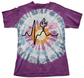 Travis Scott Astroworld Festival Run Tie Dye Tee Black