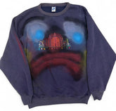 Slawn 1/1 Painted Crewneck 'NYC'