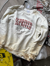 Deprived 1/1 "Fading" White Crewneck Distressed