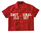 Mixed Emotions Red “Backyard” Nylon Shirt