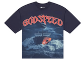 Godspeed Sea Sick T-shirt Navy Pre-Owned