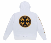 Chrome Hearts Plus Logo Emblem Pullover Hoodie White/Yellow