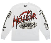 Hellstar Records L/S White Tee
