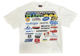 Bottega Desires Race White Tee