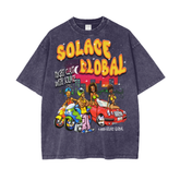 Solace Global Car Purple Tee