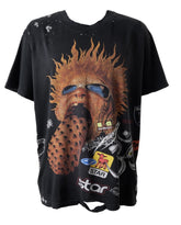 Screaming Kid T-Shirt Rhinestone