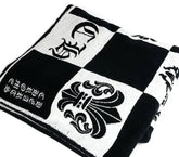 Chrome Hearts BIG Beach Towel Embroidered Black/White