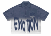 Mixed Emotions Blue “XIX” Button Up Shirt