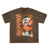 Solace On Fire Brown Tee