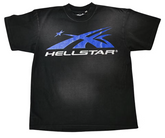 Hellstar Gel Sport Logo Black/Blue Tee