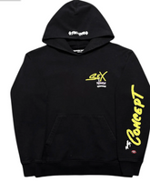 Chrome Hearts Matty Boy Sex Records Hooded Sweatshirt Black Pre-Owned