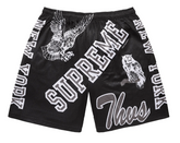Supreme Varsity Mesh Short Black