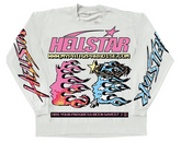 Hellstar Pixel L/S White Tee