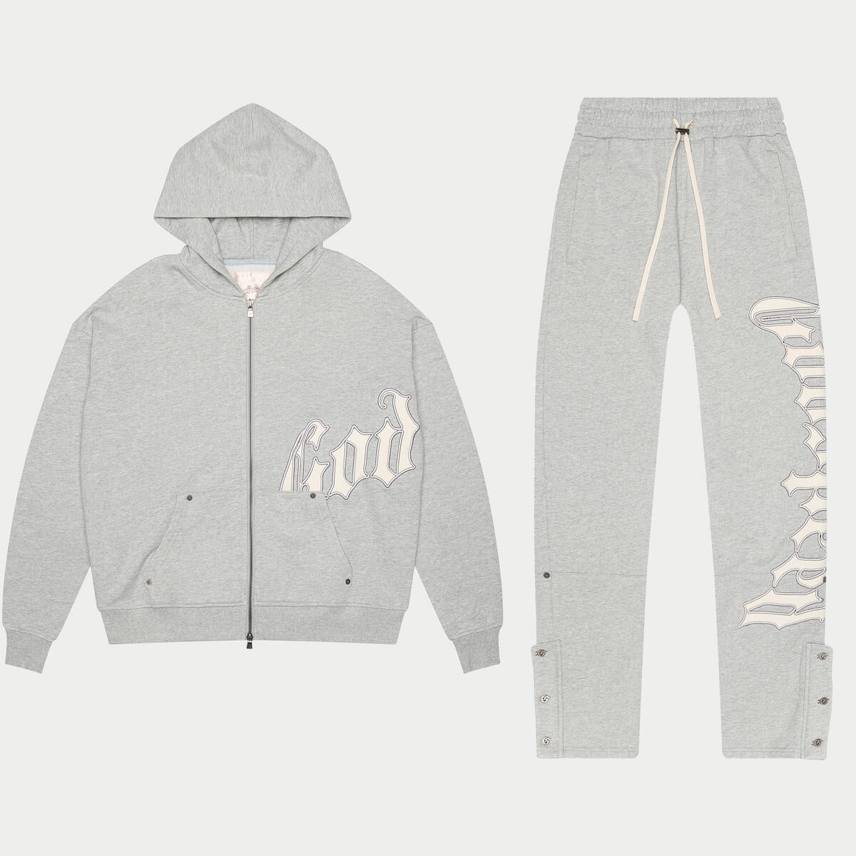 GODSPEED Grey OG Logo Sweatsuit V2