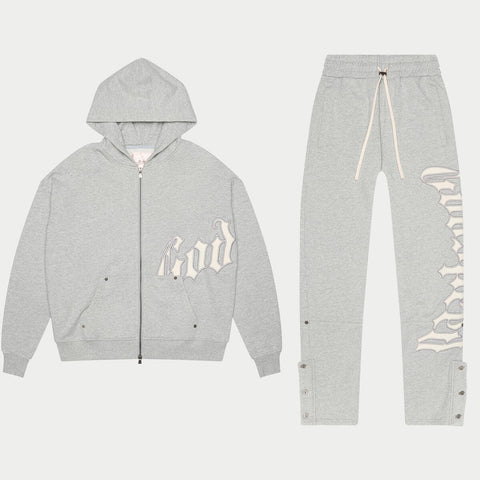 GODSPEED Grey OG Logo Sweatsuit V2