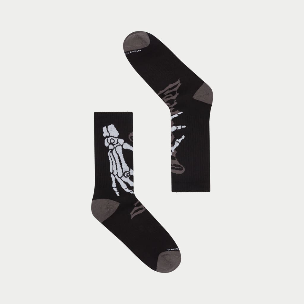 Godspeed Black Grey Ten Toes Down Sock