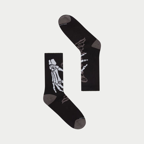 Godspeed Black Grey Ten Toes Down Sock