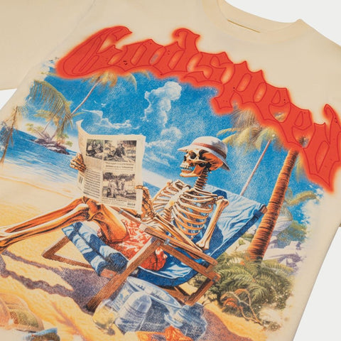 GODSPEED Permanent Vacation Cream Tee