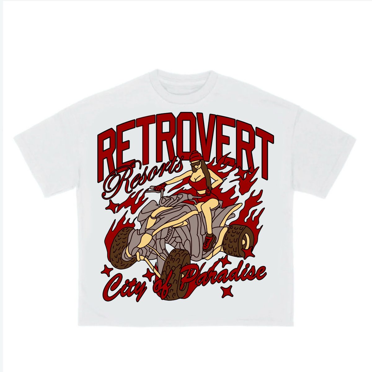 Retrovert Paradise Club Tee
